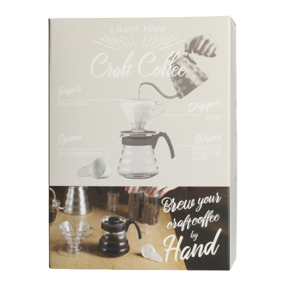 Hario V60 Cafetière Hario V60 - Dripper + serveur + filtres HARIOV60KIT