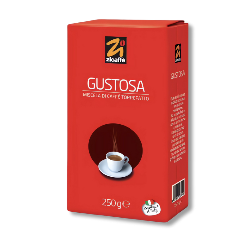 Café moulu Zicaffè - Gustosa café moulu 250gr ZICGUST250M