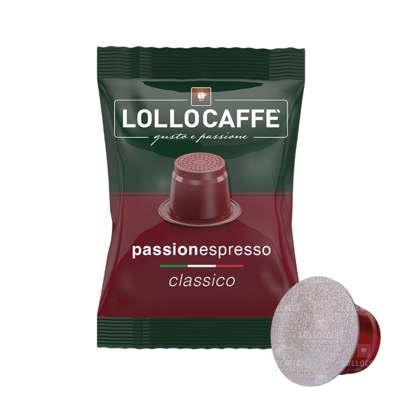 Lollo Caffè Classico 100 Capsules - Compatibles Nespresso ®