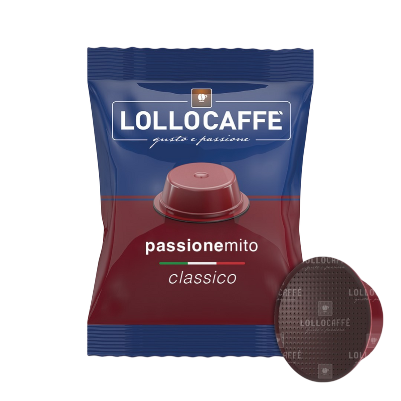 100 Capsules Lollo Caffè Classico - Compatibles Lavazza a Modo Mio ®