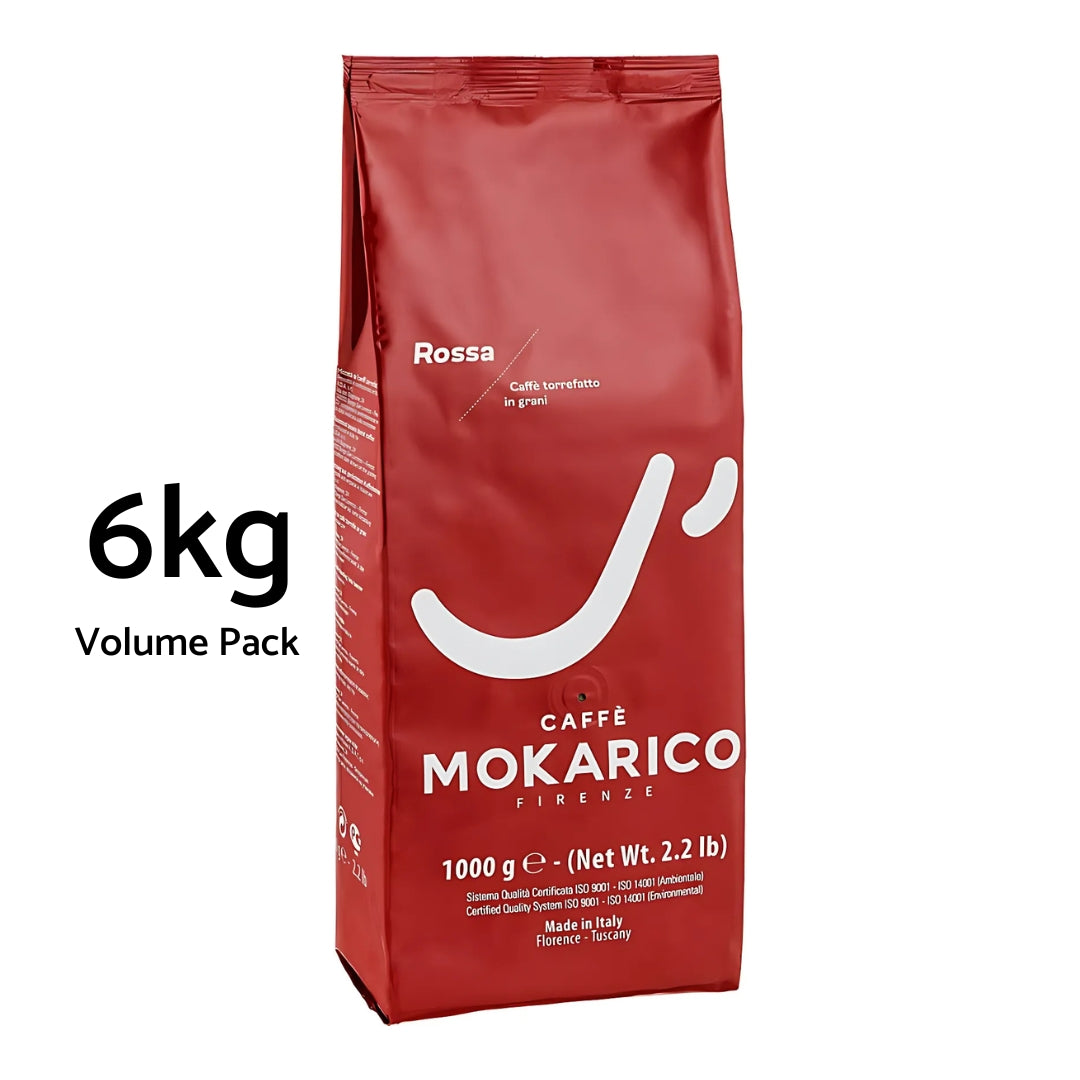 Premium Coffee Beans - Mokarico Rossa - Italian Espresso from Florence - 1kg