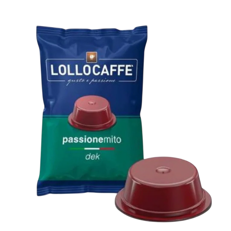 Capsules décaféinées compatibles Lavazza A Modo Mio – Lollo Caffè – 100 capsules