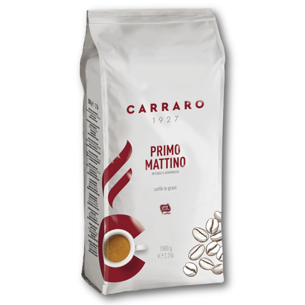 Café en grains Café en Grains - 1kg Primo Mattino Espresso - Carraro 1927- 1kg CARRPMGR1KG