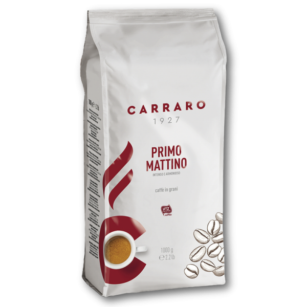 Café en grains Café en Grains Carraro Primo Mattino - Espresso Intense et Harmonieux - 1kg CARRPMGR1KG