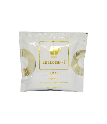 Dosettes papier ESE 150 Dosettes café ESE - Lollo Caffè Oro Arabica (44mm) LOLLOROESE150