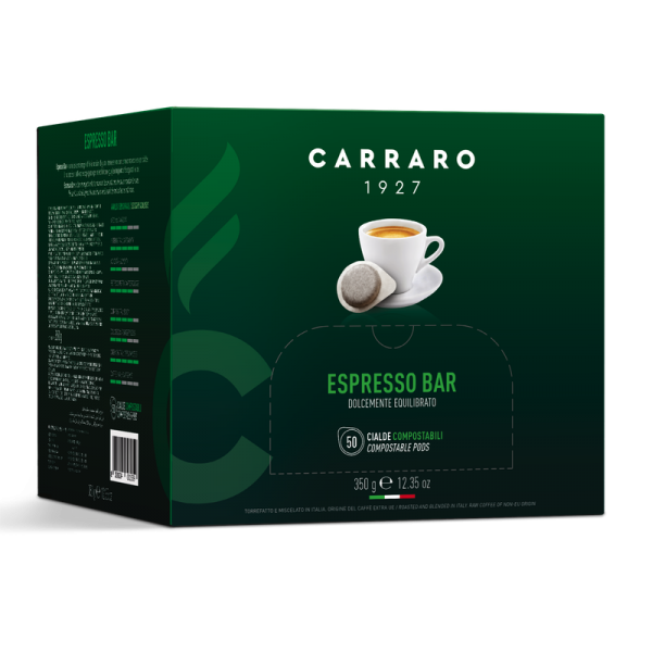 ESE Paper Pods 50x ESE Paper Pods - Espresso Bar - Caffè Carraro 1927 CARBARESE50
