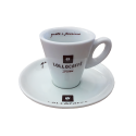 Tasses Lollo Caffè - Set de 6 Tasses + Sous-tasses \\"Gusto e Passione\\" pour Espresso LOLLOCPV6ESP
