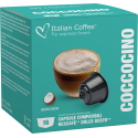Pour machines Dolce Gusto Italian Coffee - Mokaccino Noix de Coco pour Dolce Gusto® - 16 Capsules ITCOFCOCODG