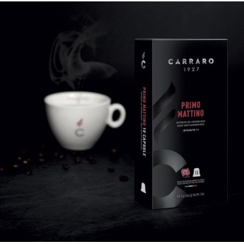 Nespresso® Compatible Caffè Carraro 1927 - Primo Mattino - 20 Capsules compatibles Nespresso ® CARPMNES20