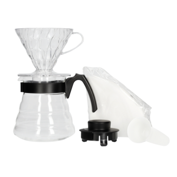 Hario V60 Cafetière Hario V60 - Dripper + serveur + filtres HARIOV60KIT