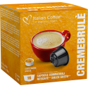 Pour machines Dolce Gusto Italian Coffee - Crème brulée pour Dolce Gusto® - 16 Capsules ITCOCREMBRDG