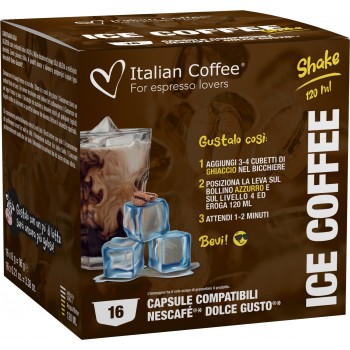 For Dolce Gusto machines Italian Coffee - Ice Coffee for Dolce Gusto® - 16 Capsules ITCOICECDG