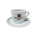 Coffee cups Lollo Caffè - Set of 6 Cups + Saucers \\"Gusto e Passione\\" for Cappuccino LOLLOCPV6ESP