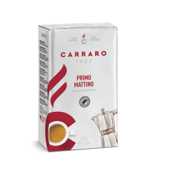 Café moulu Café Moulu - Primo Mattino Espresso 250gr - Carraro 1927 - 250gr CARRPMGR250g