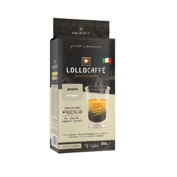 Ground coffee Ground Coffee - Lollo Caffè Nero - 250gr LOLLOMN250