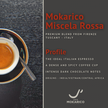 Accueil 6x Café italien en grains - Qualité Premium - Mokarico La Rossa - 1kg MOKAROSG6