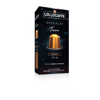 Accueil 200 Capsules - Lollo Caffè Speciality Terra - Capsules Nespresso® compatibles en Aluminium LCTERRANES200