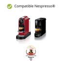 Accueil 400 Capsules Lollo Caffè Argento - Compatibles Nespresso® PASNESARG400
