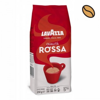 Café en grains Café en grain - Qualità Rossa - Lavazza - 250gr LAVAROSSA250