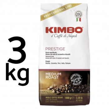 Accueil Café en grains - Kimbo Caffè Prestige 3KG - Professional Line KMBPRST3KG