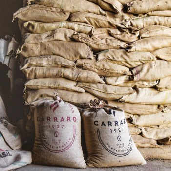 Home 2x Coffee beans - Brazil 100% Arabica (Single Origin) - Caffè Carraro 1927 CARBRG2KG