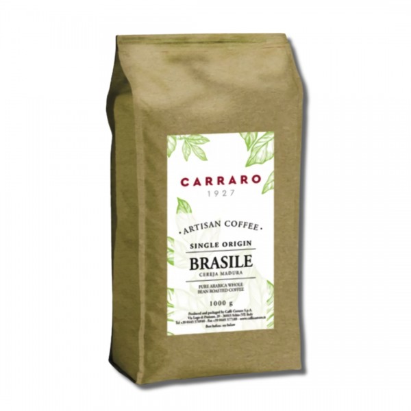 Café en grains Café en grains - Brésil 100% Arabica (Pure Origine) - Caffè Carraro 1927 - 1kg CARBRG1KG