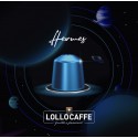 Home 100 Capsules - Lollo Caffè Speciality Hermes - Aluminium capsules Nespresso® compatible LCHERMESNES100