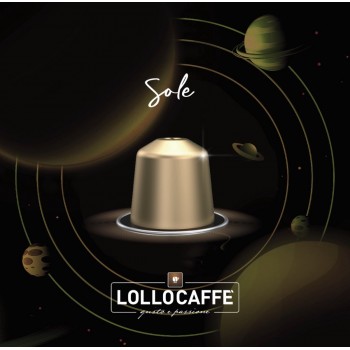 Home 200 Lollo Caffè Speciality Sole - Aluminium capsules Nespresso® compatible LCSOLENES200