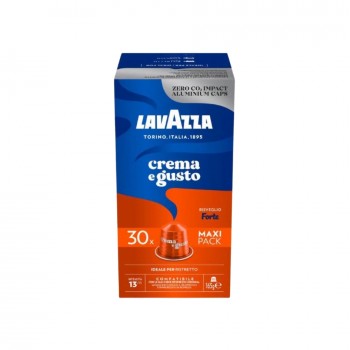 Nespresso® Compatible Nespresso® Compatible – Lavazza Crema e Gusto Forte - Italian Coffee - 30 capsules LAVCEGFNES30