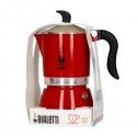 Moka Coffee makers Bialetti Fiammetta red - 3-cup moka coffee maker - Aluminium BIAFIAM3TZ