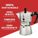 Home Bialetti Moka Espresso coffee maker for induction - 6 cups BIALMOKAIND6