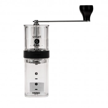 Grinders Hario - Smart G Coffee Mill Transparent - Manual coffee grinder HARIOGMILLTSP