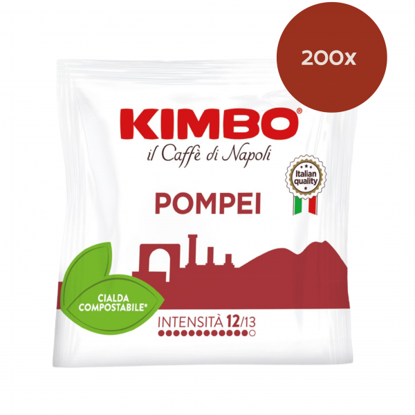 Accueil Kimbo - Pompei - 200 Dosettes Café ESE 44mm KIMBOPOM200ESE