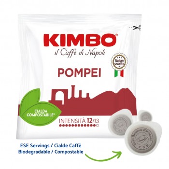 Capsules Café Kimbo - Pompei - 50 Dosettes Café ESE 44mm KIMBOPOM50ESE