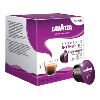 For Dolce Gusto machines Lavazza- Espresso Intenso for Dolce Gusto® - 16 Capsules LAVAINTEDG