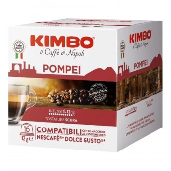Pour machines Dolce Gusto Kimbo - Pompei pour Dolce Gusto® - 6x 16 Capsules KIMBOPOMDG96