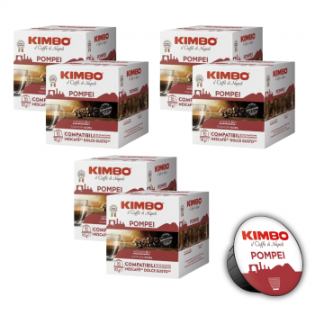 For Dolce Gusto machines Kimbo - Pompei for Dolce Gusto® - 6x 16 Capsules KIMBOPOMDG96