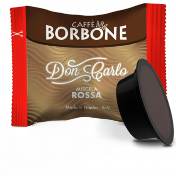 Pour Lavazza Modo Mio Caffè Borbone - Don Carlo Rossa - A Modo Mio - 100 capsules café BORBDCROSSA100