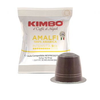 KIMBO Napoli Kimbo Amalfi pour Nespresso - Capsules café compatibles - 50 pièces KIMBOAMAFNES50