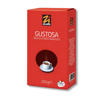 Ground coffee Zicaffè - Gustosa ground coffee 250gr ZICGUST250M