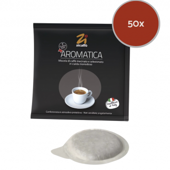 Dosettes papier ESE Zicaffè - Aromatica - 50 Dosettes café ESE 44mm ZICARO50ESE