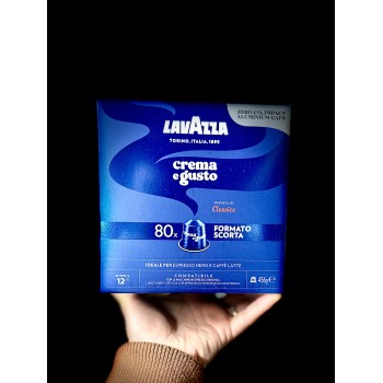 Lavazza Nespresso ® Compatible – Lavazza Crema e Gusto Classico - 80 capsules LAVCEGCNES80