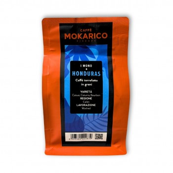 Café en grains Mokarico Mono-Origine Honduras - Café en Grains 100% Arabica - 200gr MKRHOND200GR