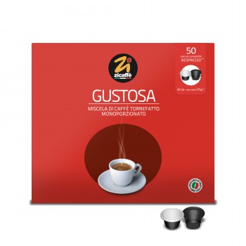 Nespresso® Compatible Zicaffè Gustosa - Nespresso compatible - 50 Capsules café ZICGUST50NES