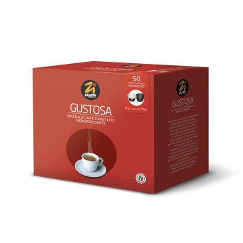 Nespresso® Compatible Zicaffè Gustosa - Nespresso compatible - 50 Capsules café ZICGUST50NES