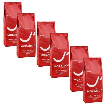 Mokarico Volume Pack 6kg Mokarico Rossa Coffee Beans - Italian Espresso from Florence MKRROSSA6KGPACK