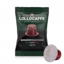 Nespresso® Compatible 100 Capsules Lollo Caffè Nero - Compatibles Nespresso ® PASNESNERO100