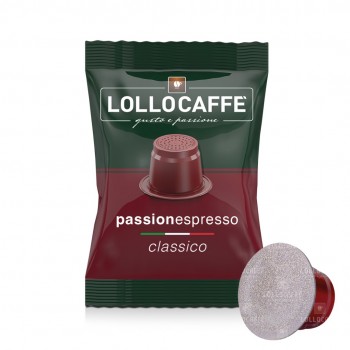 Nespresso® Compatible Lollo Caffè Classico 100 Capsules - Nespresso ® Compatible PASNESCLAS100