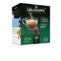 Nespresso® Compatible Lollo Caffè Classico 100 Capsules - Compatibles Nespresso ® PASNESCLAS100