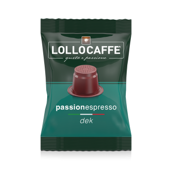 Nespresso® Compatible 100 Capsules Lollo Caffè Dec - Compatibles Nespresso® PASNESDEC100